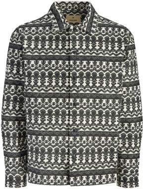 Jack & Jones Premium Košeľa 'JPRBLUANDY'  sivá / čierna