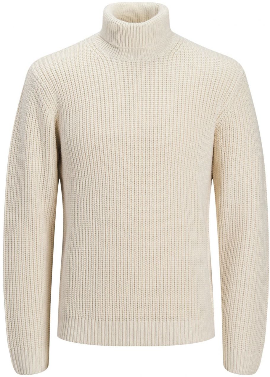 JACK & JONES Sveter 'JORBLEECKER'  krémová
