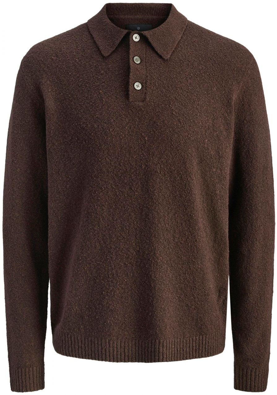 Jack & Jones Premium Sveter 'JPRBLAMAVERICK'  tmavočervená