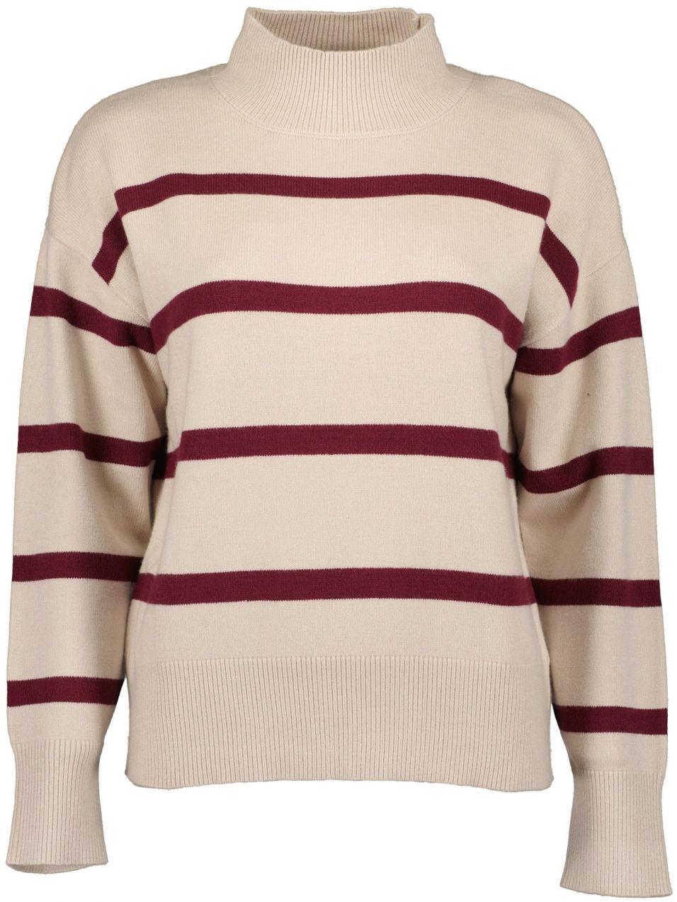 BLUE SEVEN Sveter  béžová / čerešňová