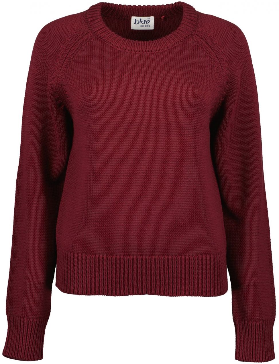 BLUE SEVEN Sveter  merlotová