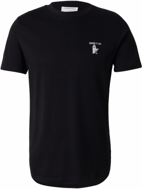 Lindbergh Tričko  čierna