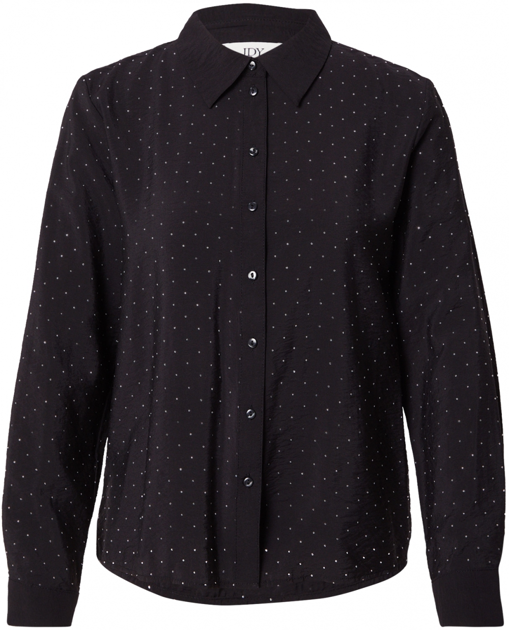 JDY Blúzka 'Rina'  čierna / strieborná