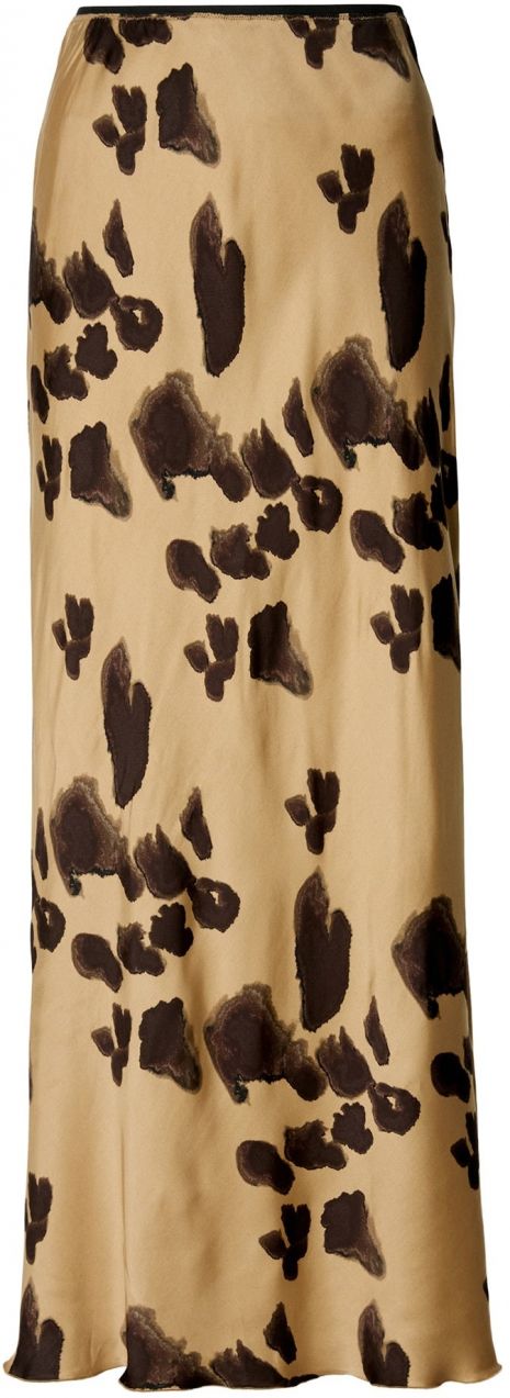 MSCH COPENHAGEN Sukňa 'Clarette Irida'  čokoládová / kapučíno