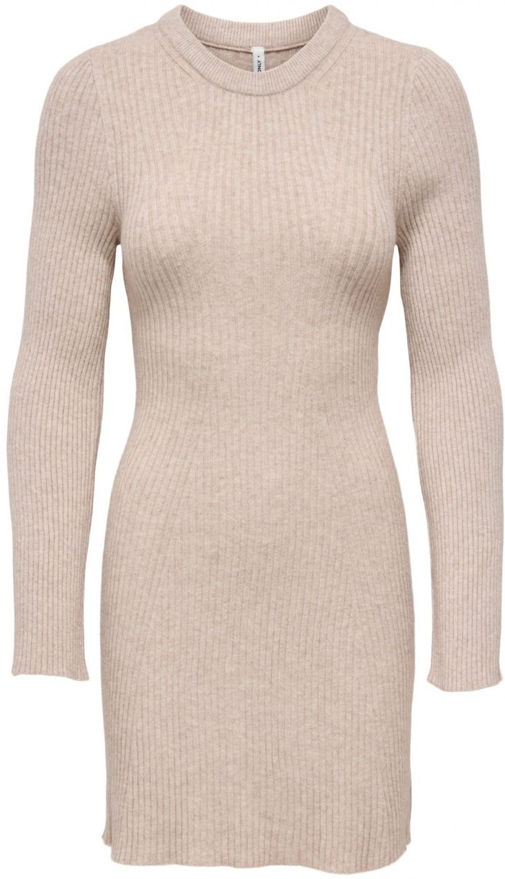 ONLY Pletené šaty 'ONLMONICA'  kapučíno