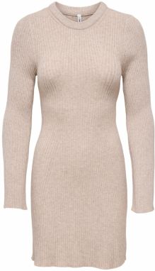 ONLY Pletené šaty 'ONLMONICA'  kapučíno