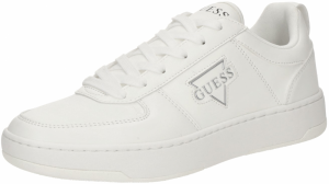 GUESS Nízke tenisky 'VENKO'  čierna / strieborná / biela