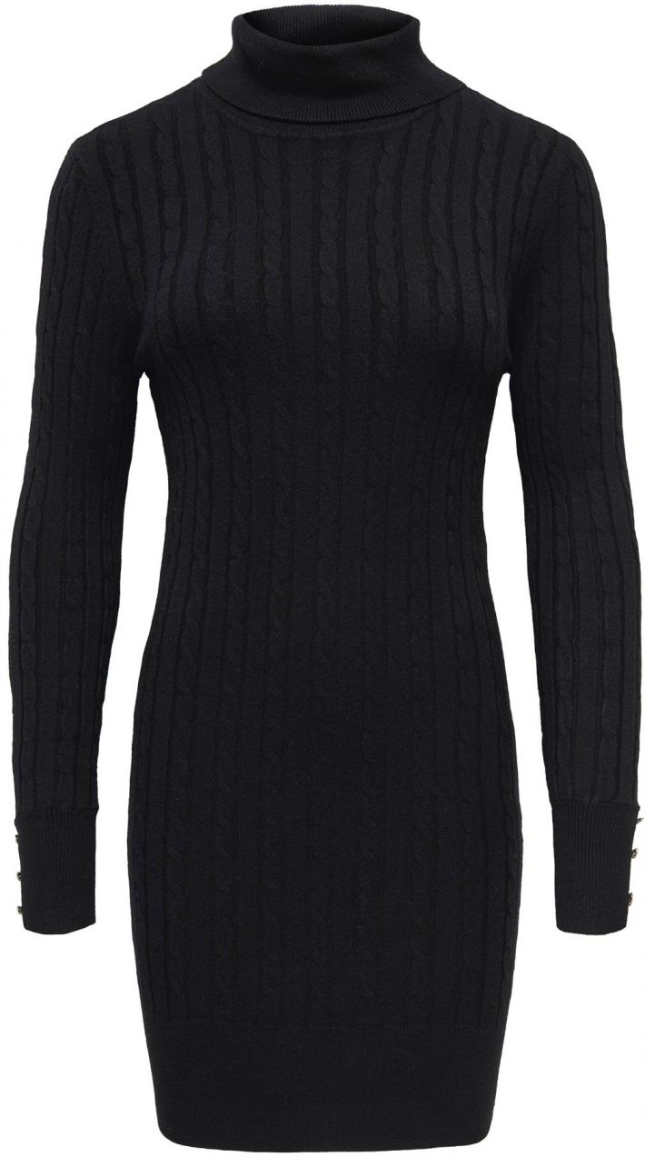 ONLY Pletené šaty 'ONLLOUIS'  čierna