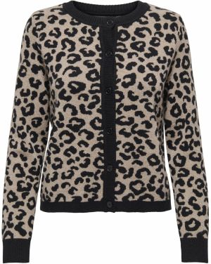 ONLY Kardigán 'ONLANNY'  tmelová / čierna