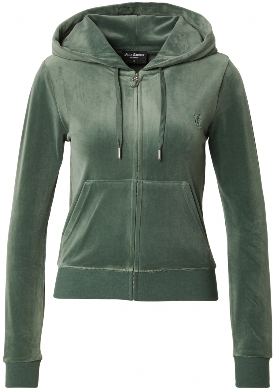 Juicy Couture Tepláková bunda 'ROBERTSON'  olivová