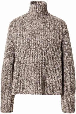 DRYKORN Sveter 'VARISA'  hnedá / brokátová / čierna