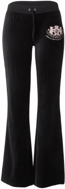 Juicy Couture Nohavice  pastelovo ružová / čierna