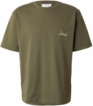 Lindbergh Tričko  olivová / svetlozelená