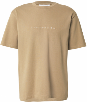 Lindbergh Tričko  tmavošedá / biela