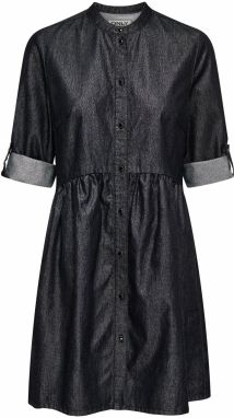 ONLY Košeľové šaty 'ONLCHICAGO'  čierny denim