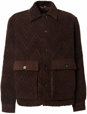 MOS MOSH Prechodná bunda 'Luis Clair'  čokoládová