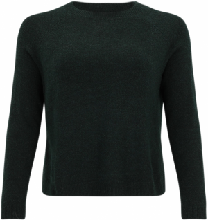 PIECES Curve Sveter  jedľová