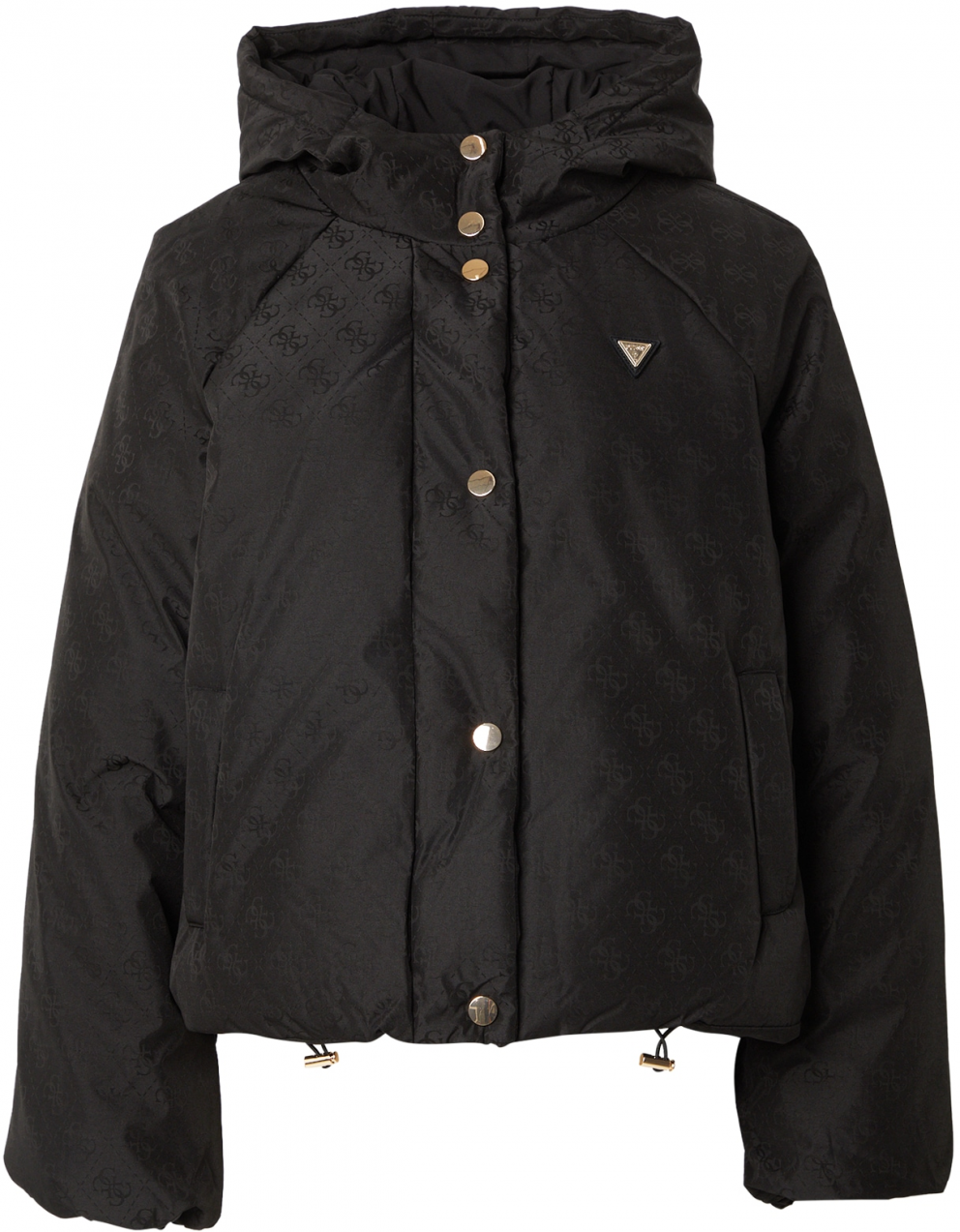 GUESS Zimná bunda  čierna