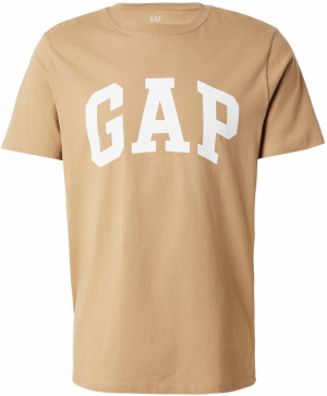 GAP Tričko 'EVERYDAY'  kapučíno / biela