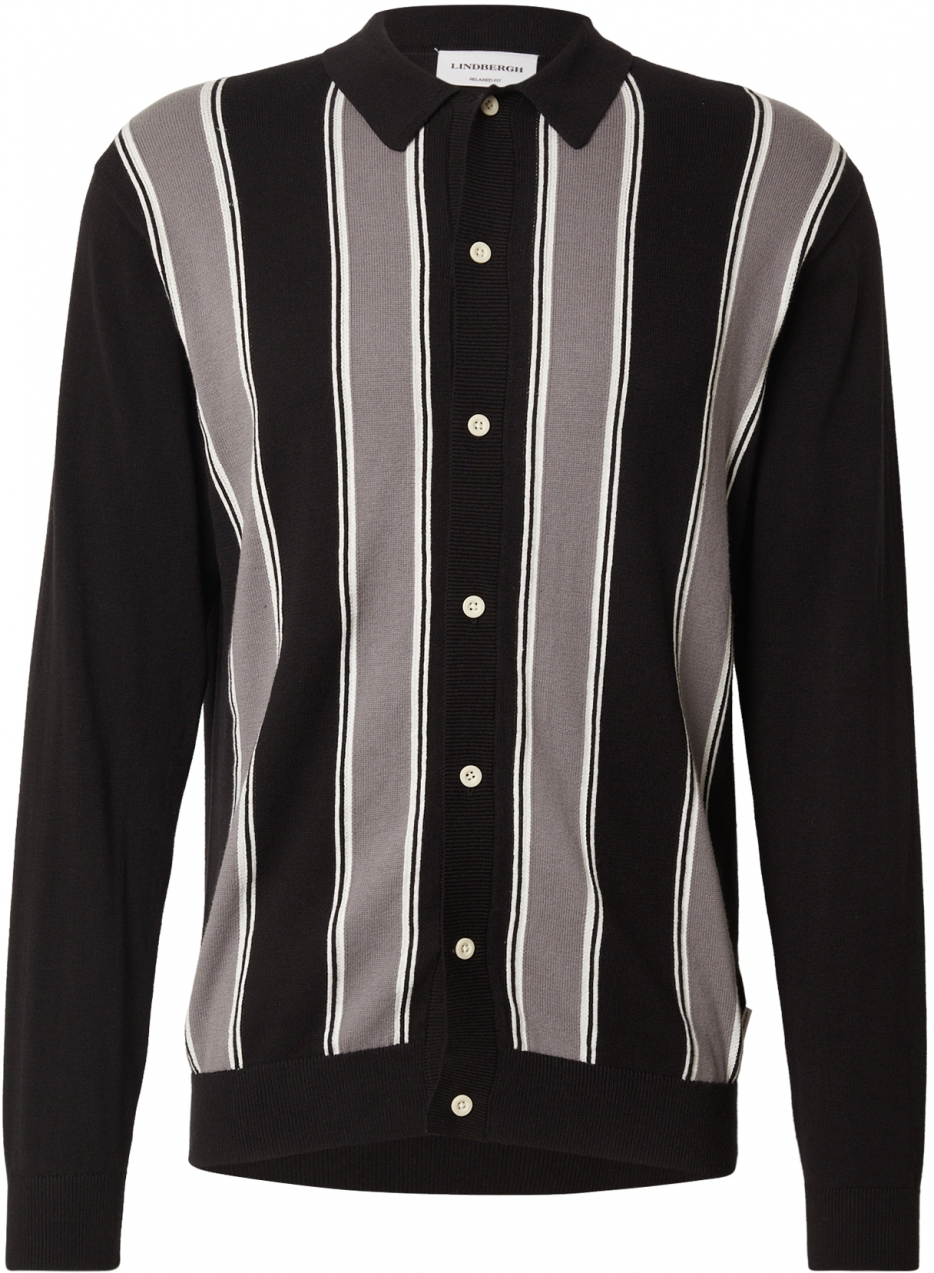 Lindbergh Kardigán  sivá / čierna / biela