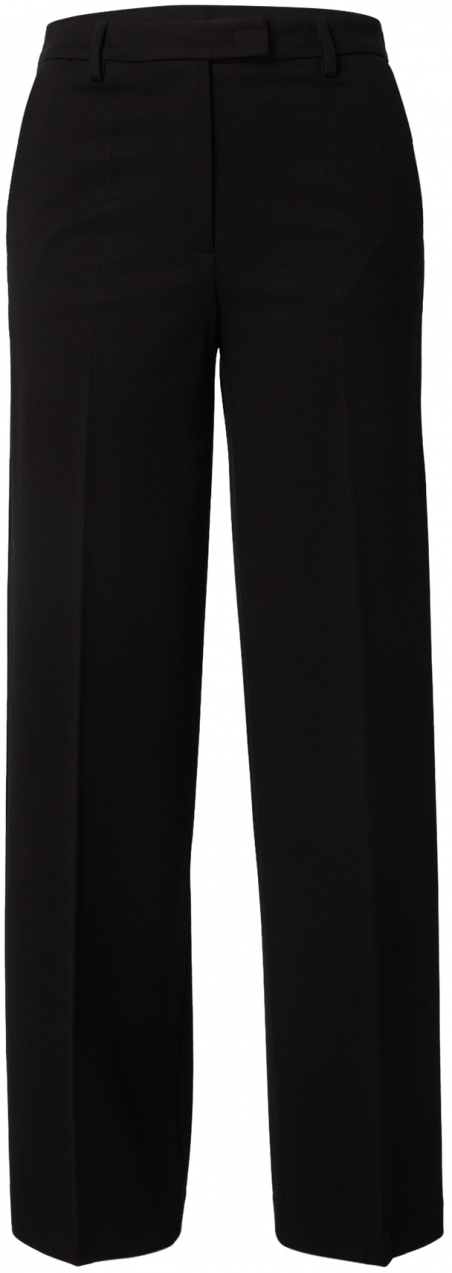 GERRY WEBER Nohavice s pukmi  čierna