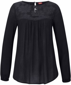 BUFFALO Blúzka 'London'  čierna