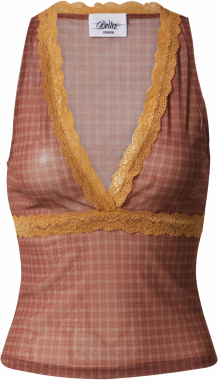 Bella x ABOUT YOU Blúzka  oranžová / ružová / tmavoružová