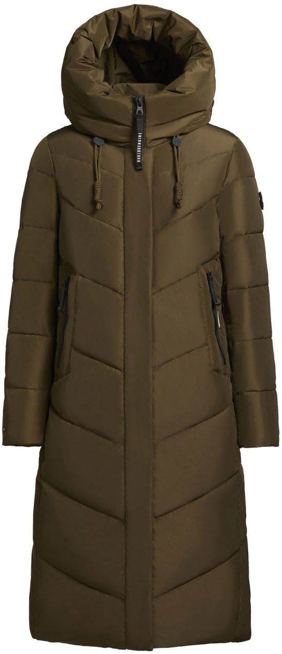 khujo Zimný kabát 'Taru'  olivová