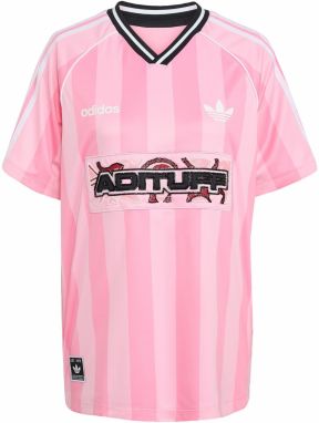 ADIDAS ORIGINALS Tričko 'Beads'  ružová / červená / čierna / biela