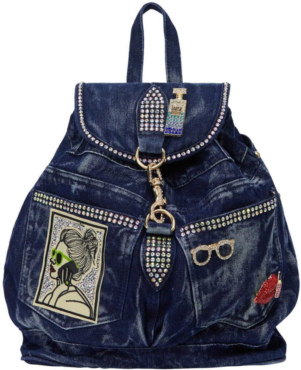 nelice Batoh  modrá denim