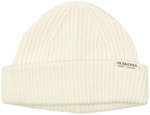 JACK & JONES Čiapky 'JACPREM'  biela ako vlna