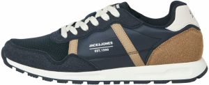 JACK & JONES Nízke tenisky 'JFWHARROW'  námornícka modrá / brokátová / biela