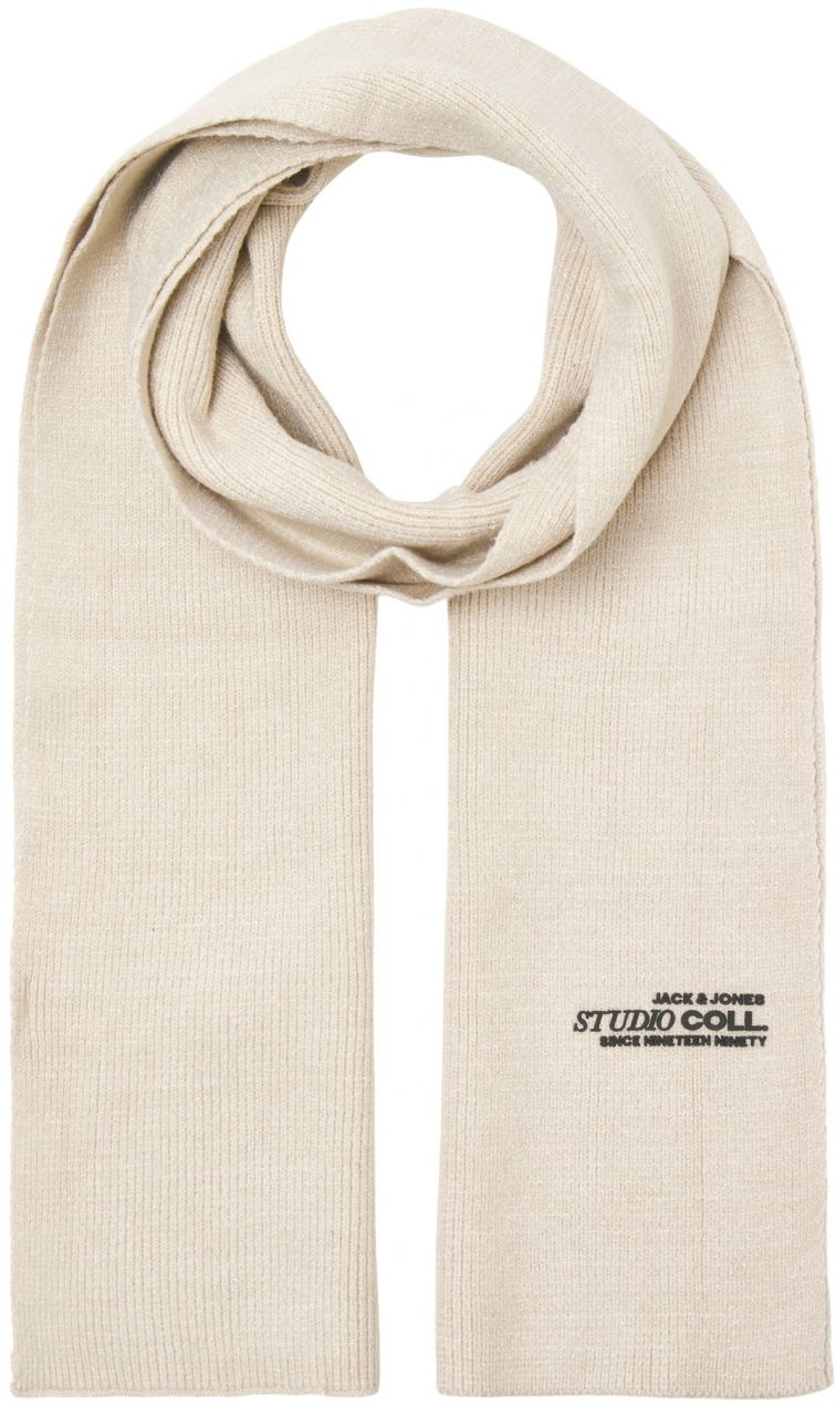 JACK & JONES Šál 'JACCOLL'  béžová / čierna