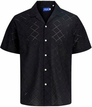 JACK & JONES Košeľa 'JORSUMMER LUKE'  čierna