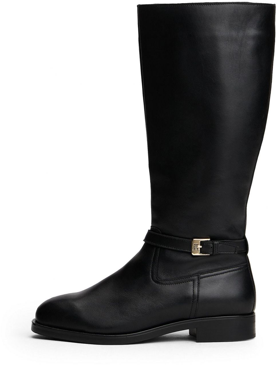 TOMMY HILFIGER Čižmy  zlatá / čierna