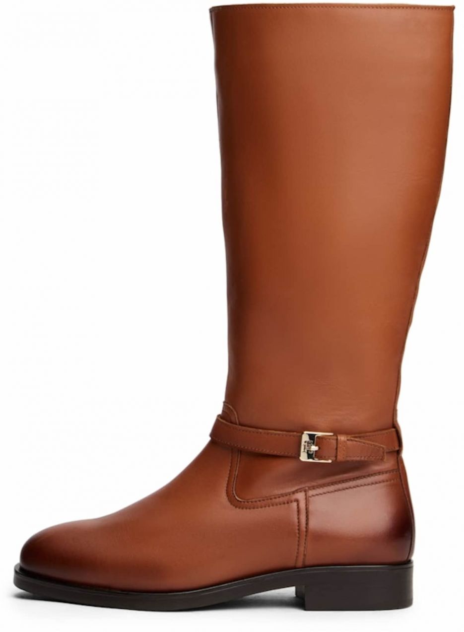 TOMMY HILFIGER Čižmy  svetlohnedá