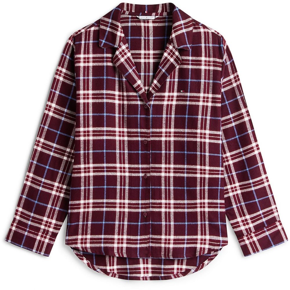 Tommy Hilfiger Underwear Pyžamo 'Essential'  modrá / bordová / biela