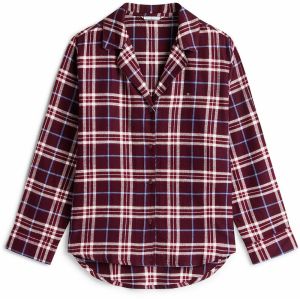 Tommy Hilfiger Underwear Pyžamo 'Essential'  modrá / bordová / biela