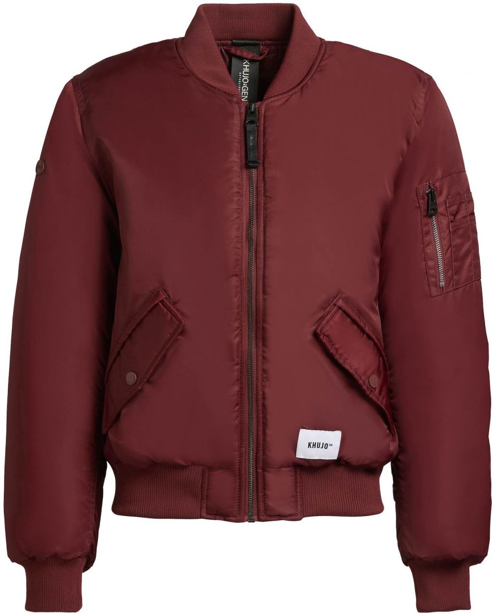 khujo Zimná bunda 'Kasia'  burgundská