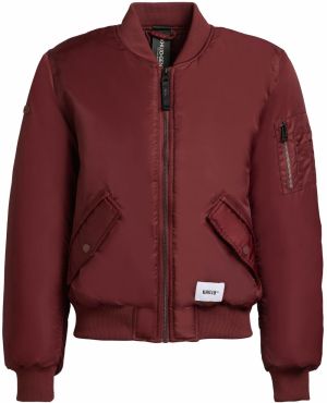 khujo Zimná bunda 'Kasia'  burgundská