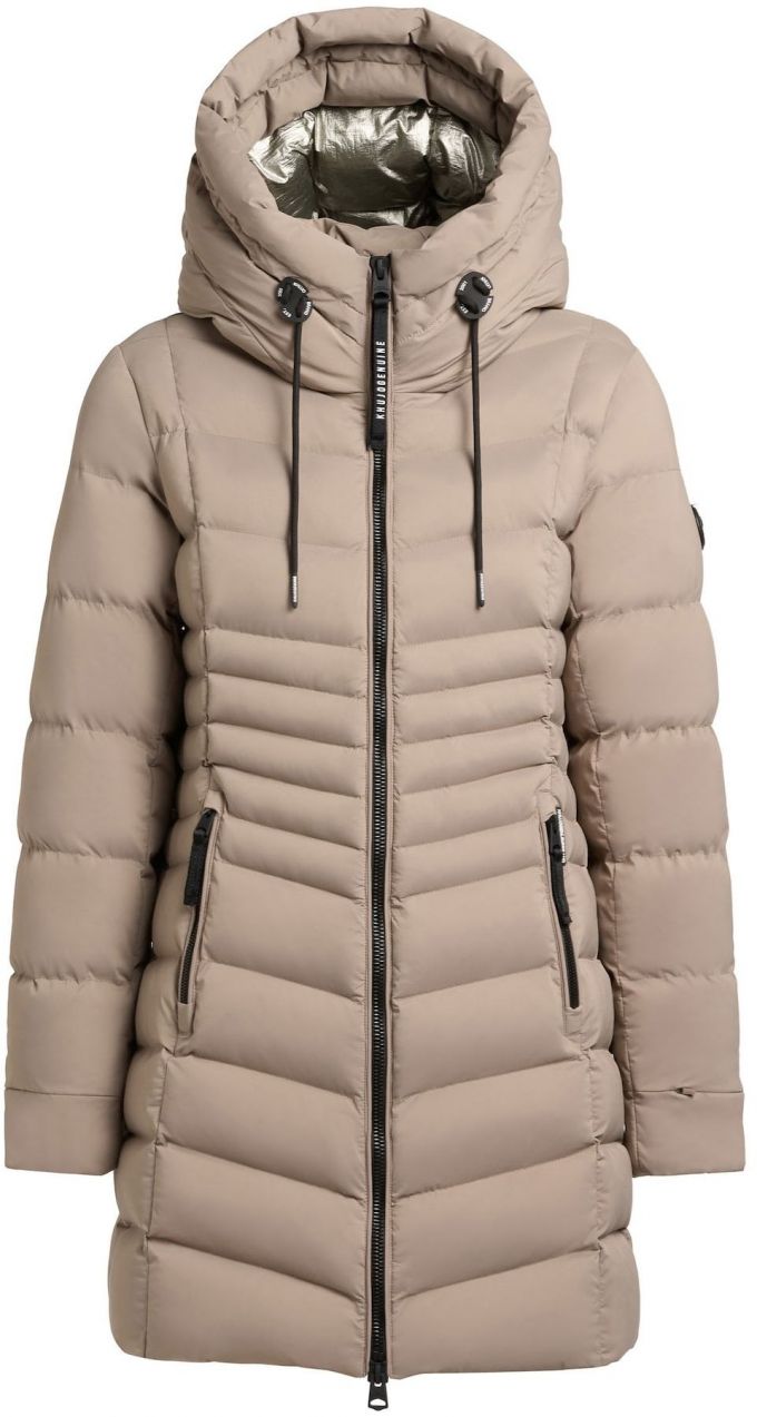 khujo Zimný kabát 'Lava'  tmavobéžová