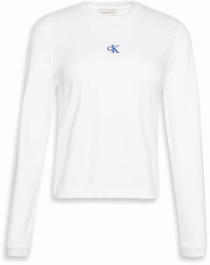 Calvin Klein Jeans Tričko  modrá / ružová / ružová / biela