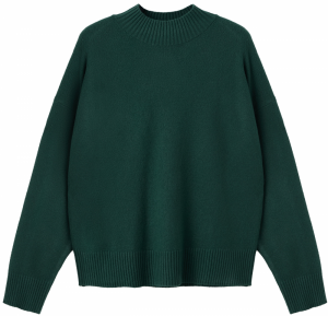 MANGO Sveter 'AMELI'  tmavozelená