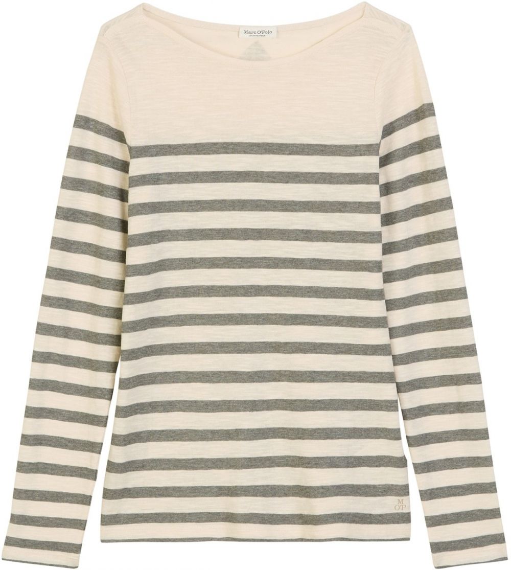 Marc O'Polo Tričko  béžová / sivá