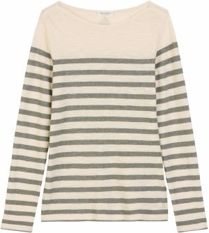 Marc O'Polo Tričko  béžová / sivá