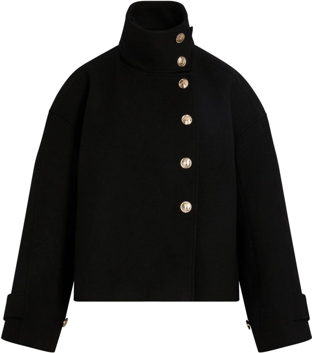 Morgan Prechodný kabát  čierna