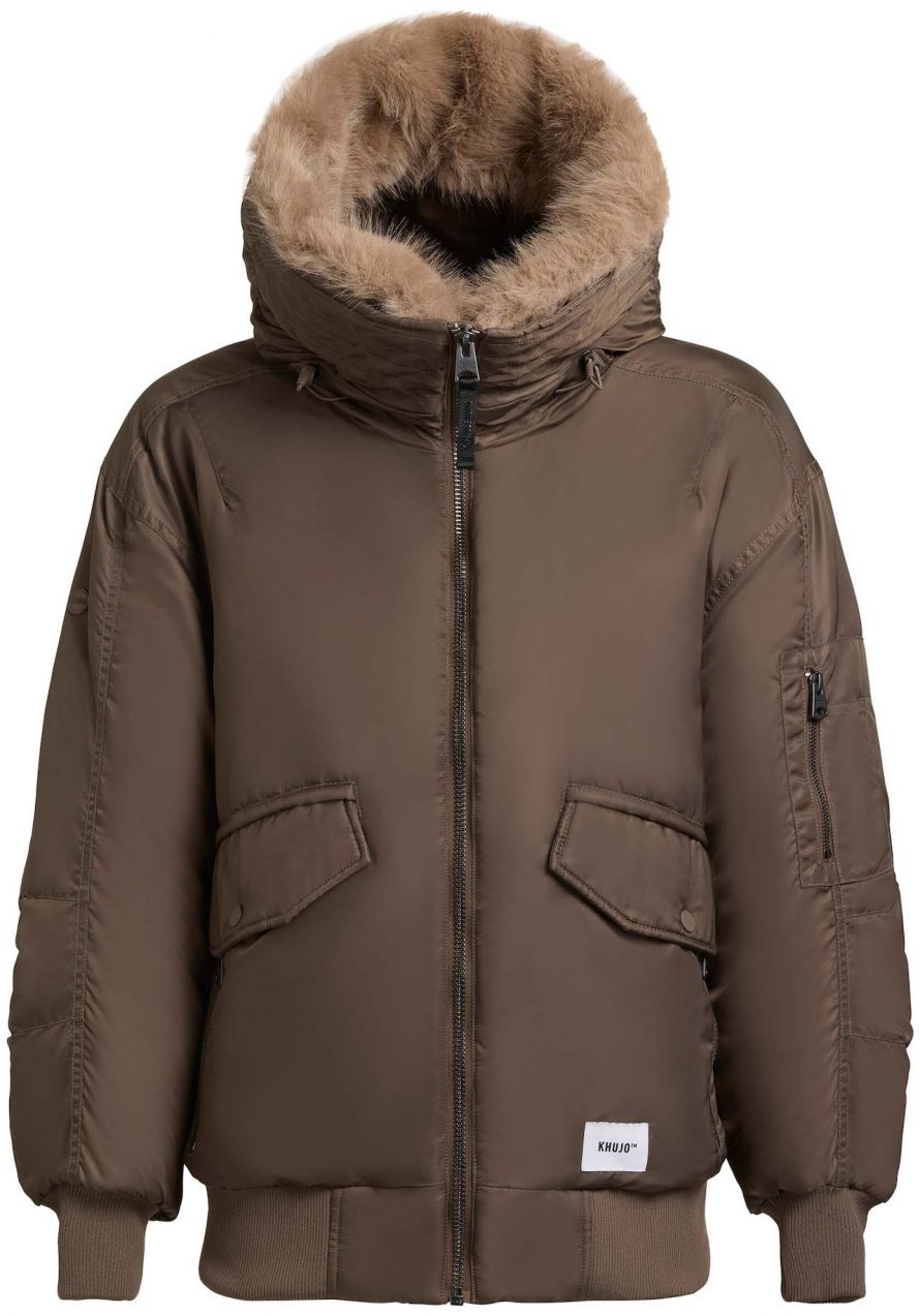 khujo Zimná bunda 'Cela'  hnedá