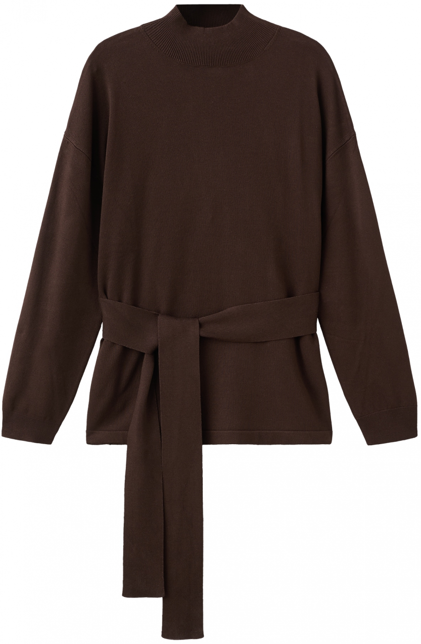 MANGO Sveter 'VIEIRI'  čokoládová