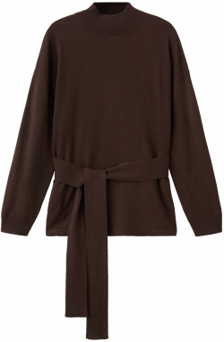 MANGO Sveter 'VIEIRI'  čokoládová