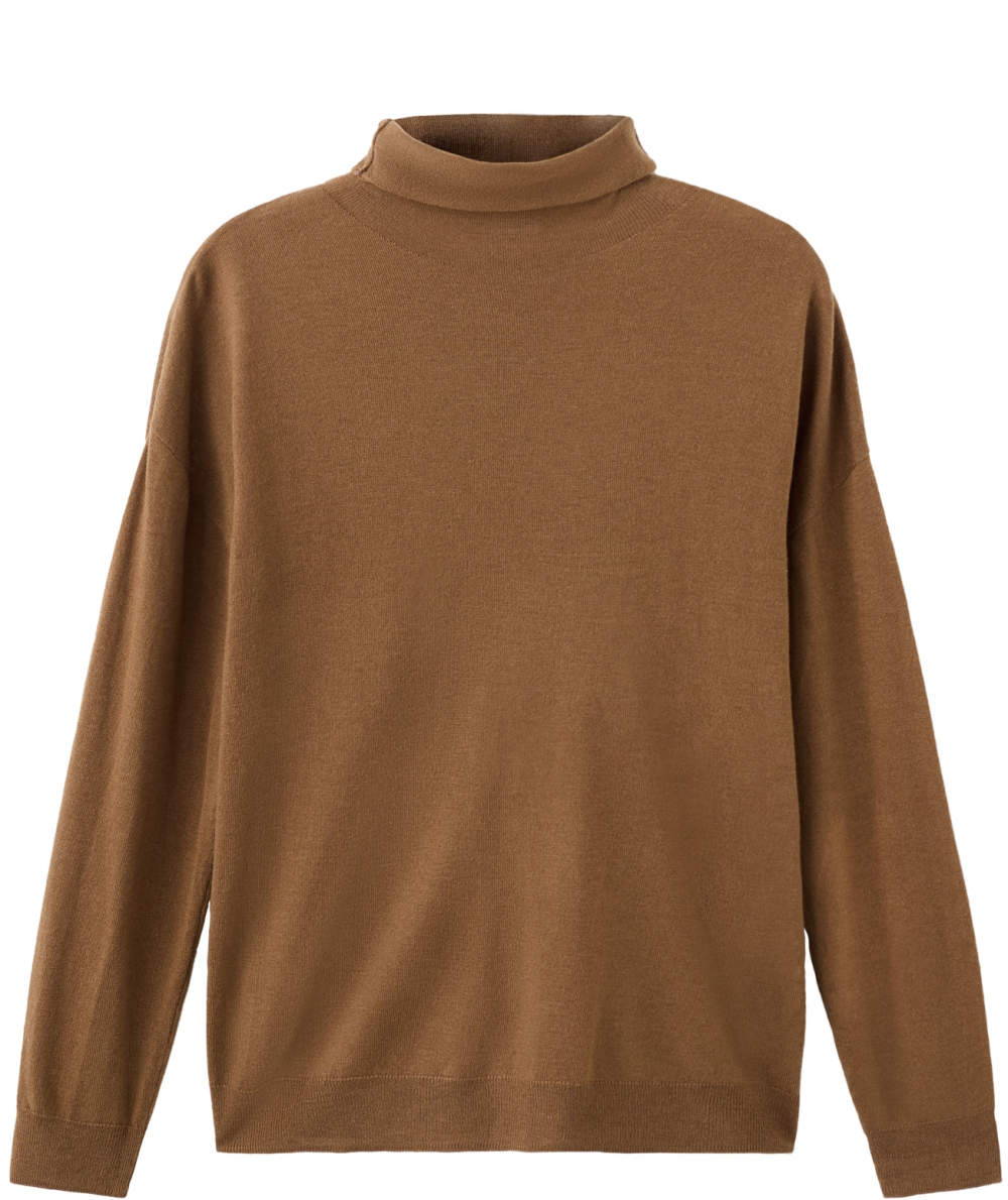 MANGO Sveter 'MILA'  karamelová